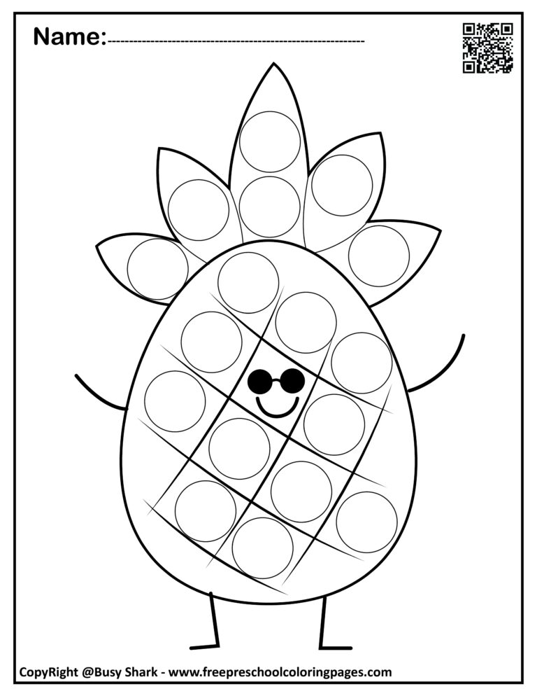 Free Dot Marker Printables Printable Templates