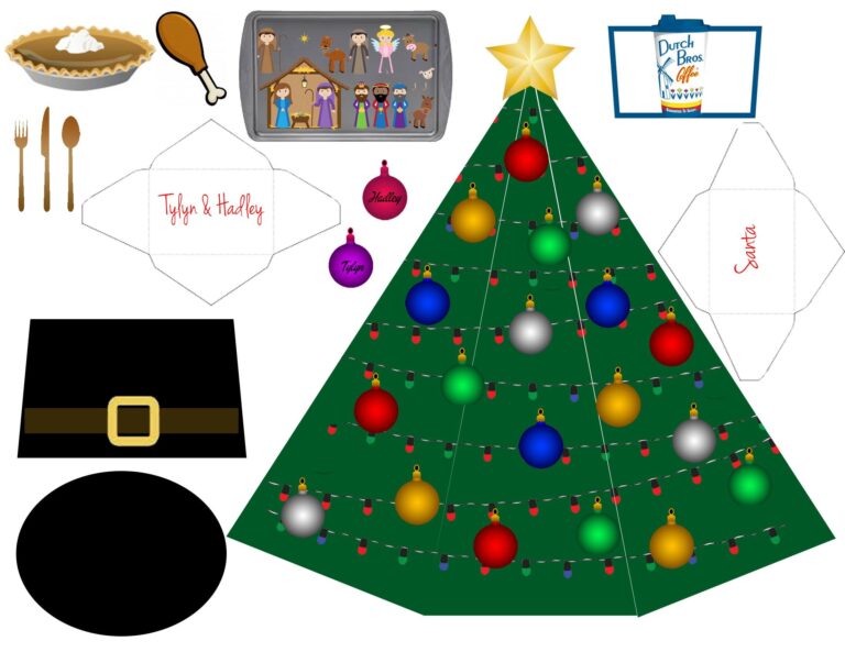 Free Elf On The Shelf Printable Props