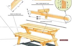 Free Picnic Table Plans Free Step By Step Shed Plans
