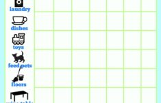 Free Printable Chore Charts For 7 Year Olds Free Printable