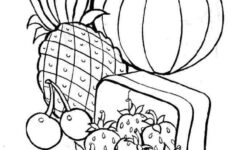 Free Printable Food Coloring Pages For Kids