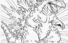 Free Printable Godzilla Coloring Pages