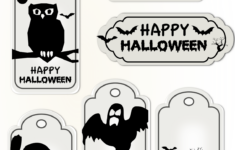 Free Printable Halloween Tags Druckvorlage Halloween Freebie