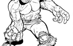 Free Printable Hulk Coloring Pages For Kids