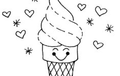 Free Printable Ice Cream Coloring Pages For Kids