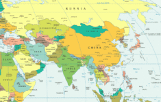 Free Printable Map Of Asia Printable Templates