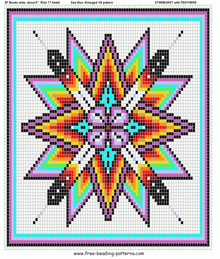 Free Printable Native American Beading Patterns