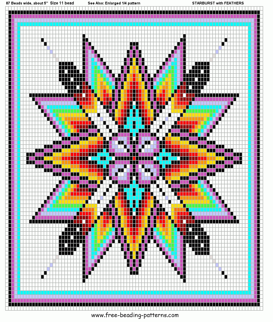 Free Printable Native American Beading Patterns