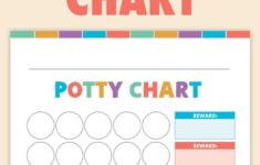 Free Printable Potty Training Chart Free Instant Download