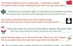 Free Printable Scavenger Hunt Clues For Adults Printable Templates