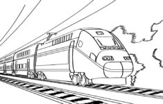 Free Printable Train Coloring Pages For Kids