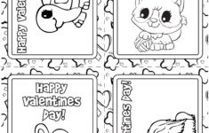 Free Printable Valentines bw Prints