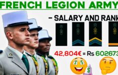 French Foreign Legion Army RANKS And SALARY How Much Does French
