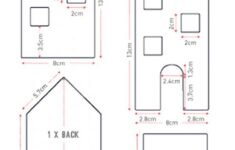 Gingerbread House Template Pdf Master Template