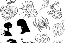 Halloween Flash Tattoos Near Me Handartdrawingideasdesignreference