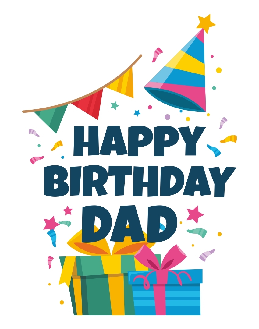Happy Birthday Daddy Card Printable