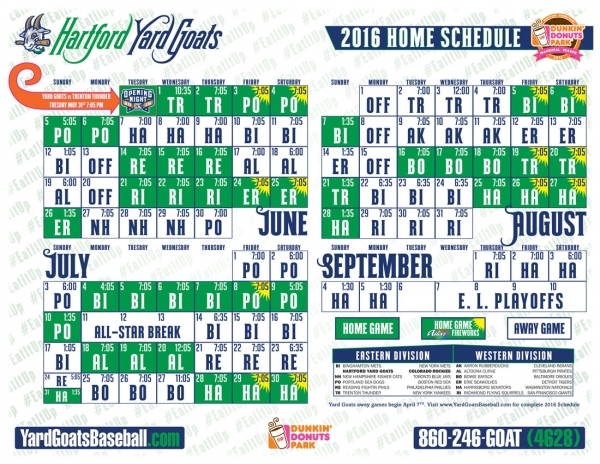 Hartford Yard Goats Duncan Donuts Stadium Hartford Baseball Kids 