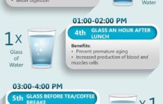 Healthy Time Schedule Of Drinking 8 Glass Of Water A Day With Benefits