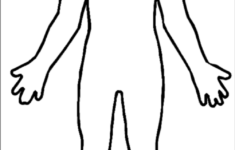 Human Body Outline Printable ClipArt Best