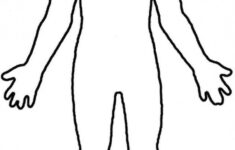 Human Body Outline Printable Human Body Outline Printable Body