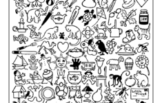 I Spy Coloring Pages Teaching