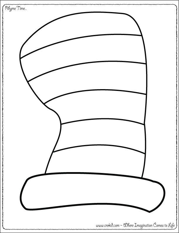 Incredible Printable Cat In The Hat 2023