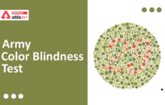 Ishihara Test Army Colour Blindness Test