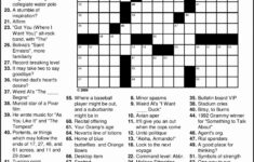 Large Print Crossword Puzzles Printable Printable Crossword Puzzles