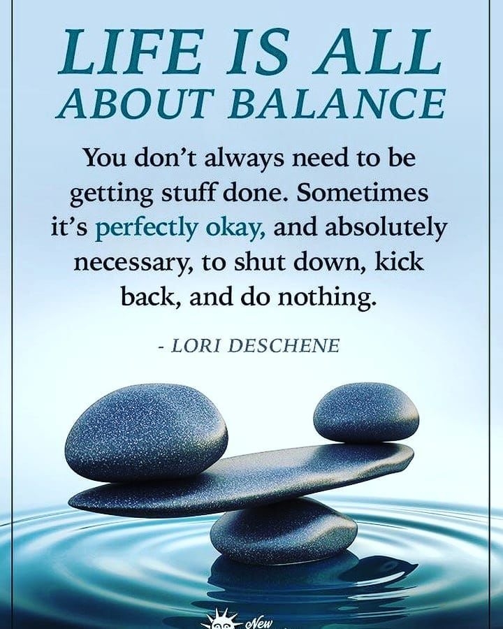 Life Is All About Balance Pictures Photos And Images For Facebook 
