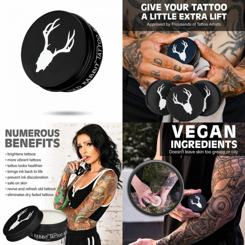 Mad Rabbit Tattoo Balm Aftercare Cream Lotion For Color