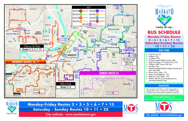 Maps Schedule Bus Gambaran