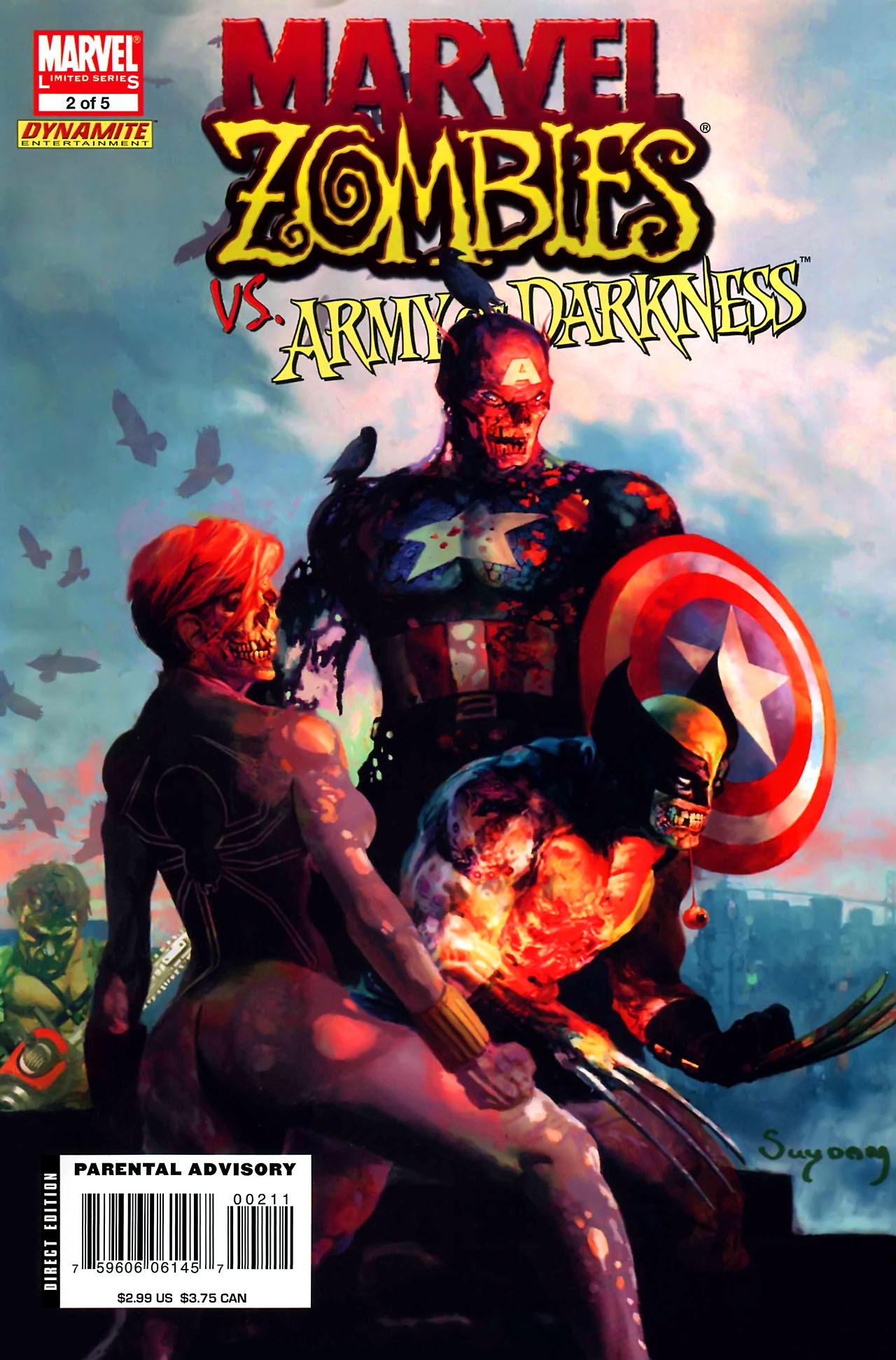 Marvel Zombies Vs Army Of Darkness Vol 1 2 Marvel Comics Database