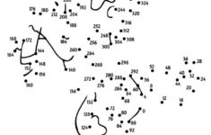 Medium Dot To Dots Coloring Pages Coloring Home