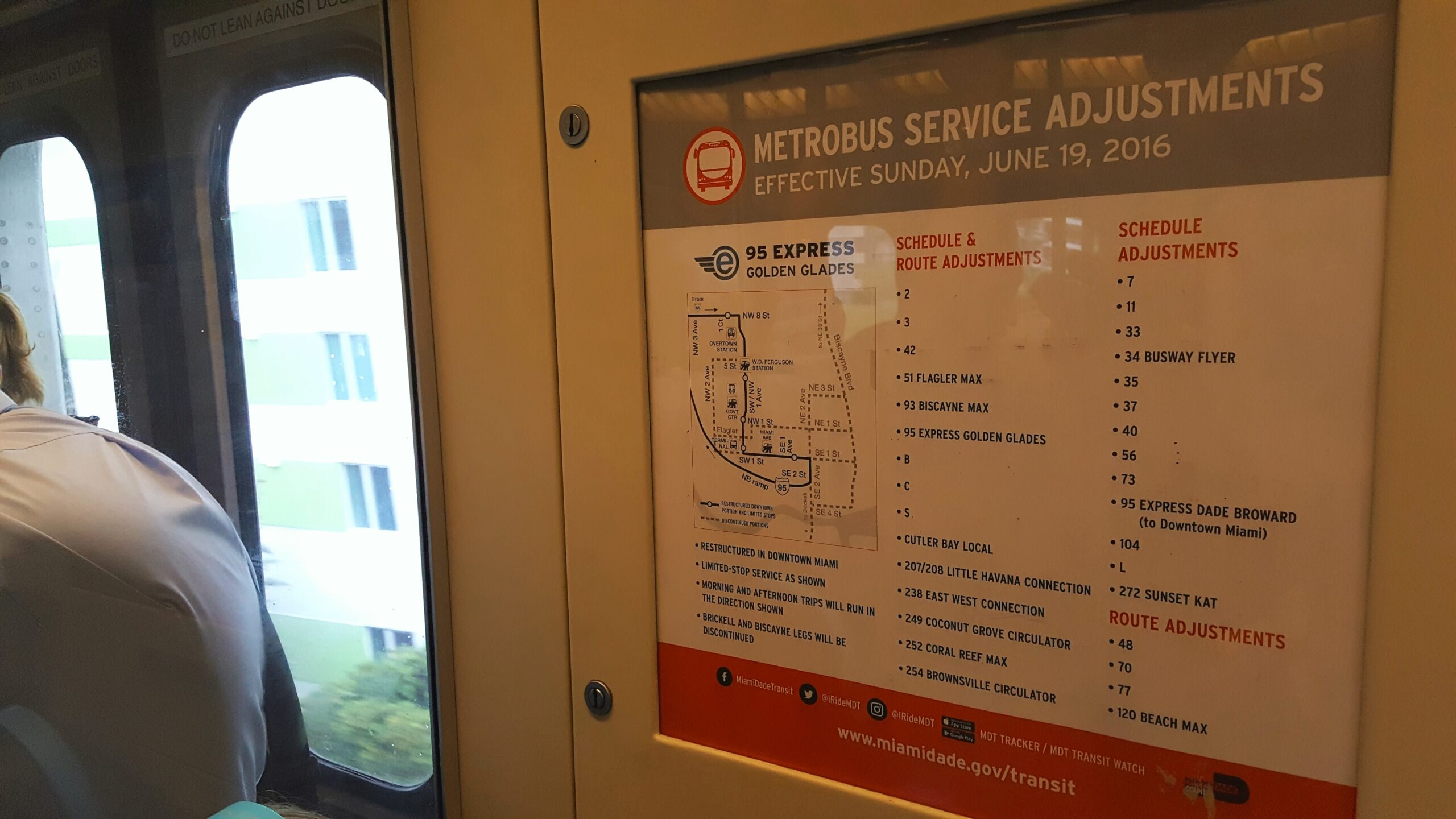 Miami Dade Transit Schedules Examples And Forms