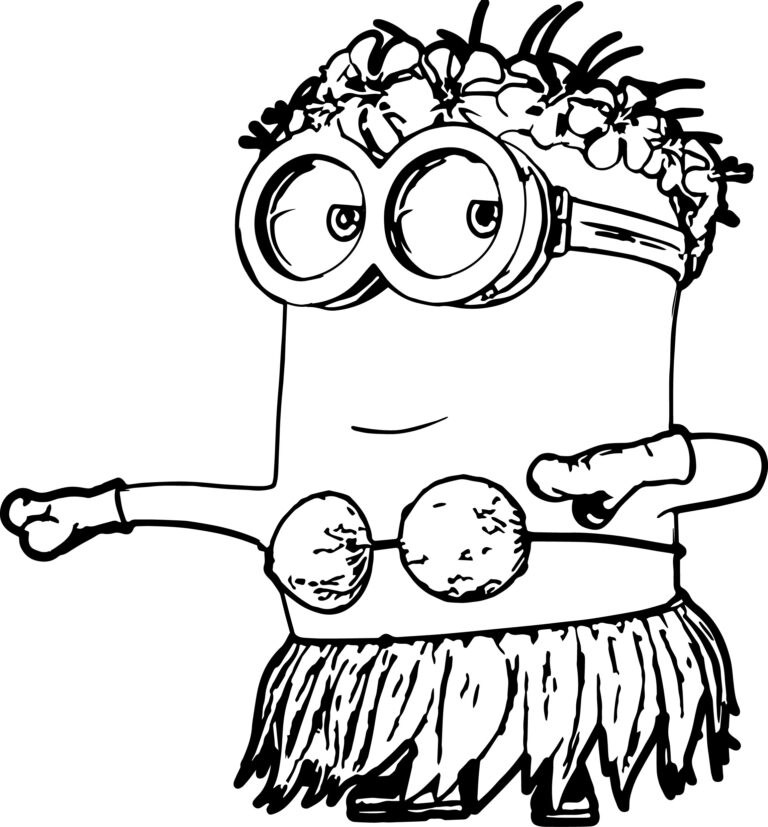 Minion Coloring Pages Best Coloring Pages For Kids