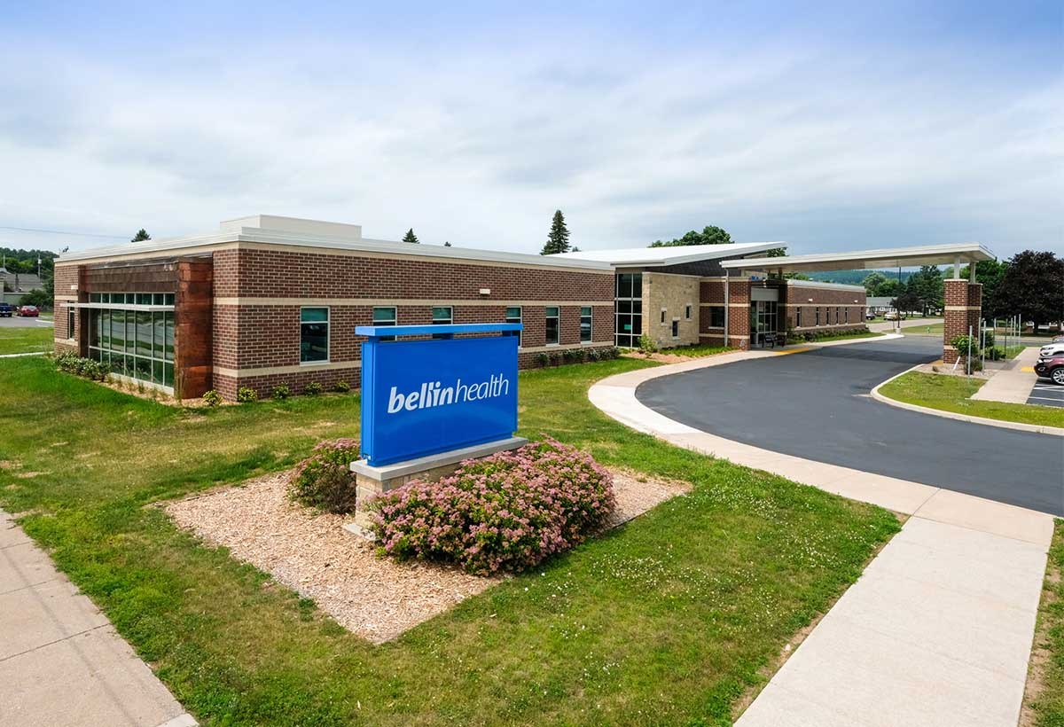 Miron Construction Bellin Health Iron Mountain Clinic Additions Remodel