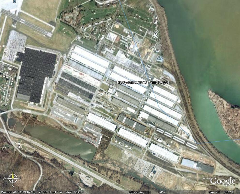 New Cumberland Army Depot Army Base In Fairview PA