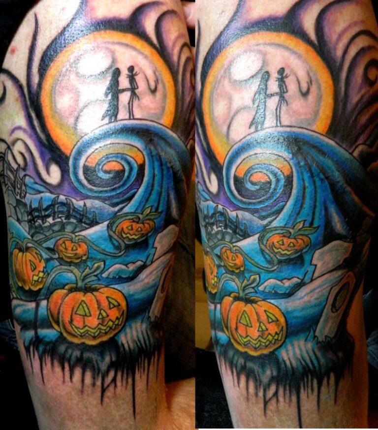 Nightmare Before Xmas Tattoo Christmas Tattoo Tattoo Nightmares Tattoos