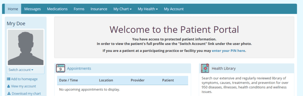 Patient Portal Wilmington Health