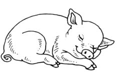 Piggy Coloring Pages Printable