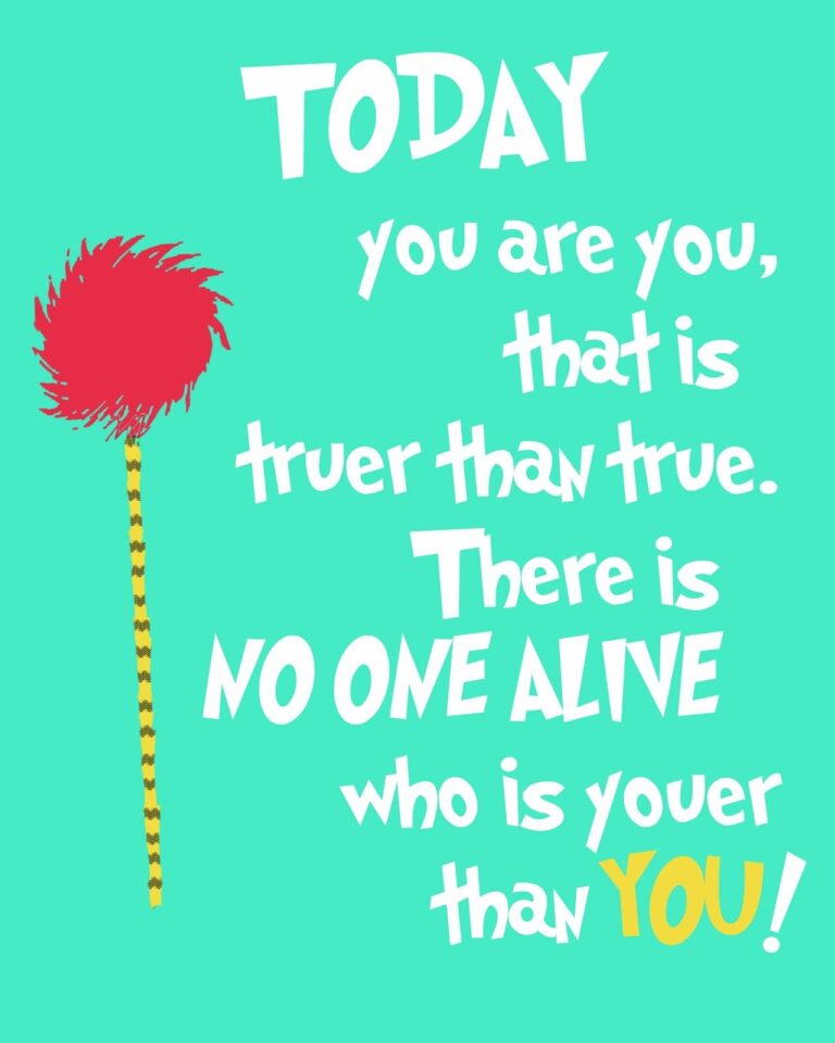 Printable Dr Seuss Quotes QuotesGram