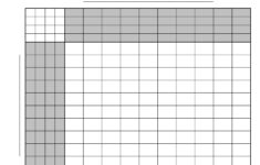 Printable Football Squares Sheets