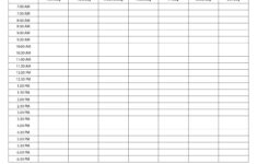 Printable Hourly Weekly Planner Templates In 2021 Weekly Planner