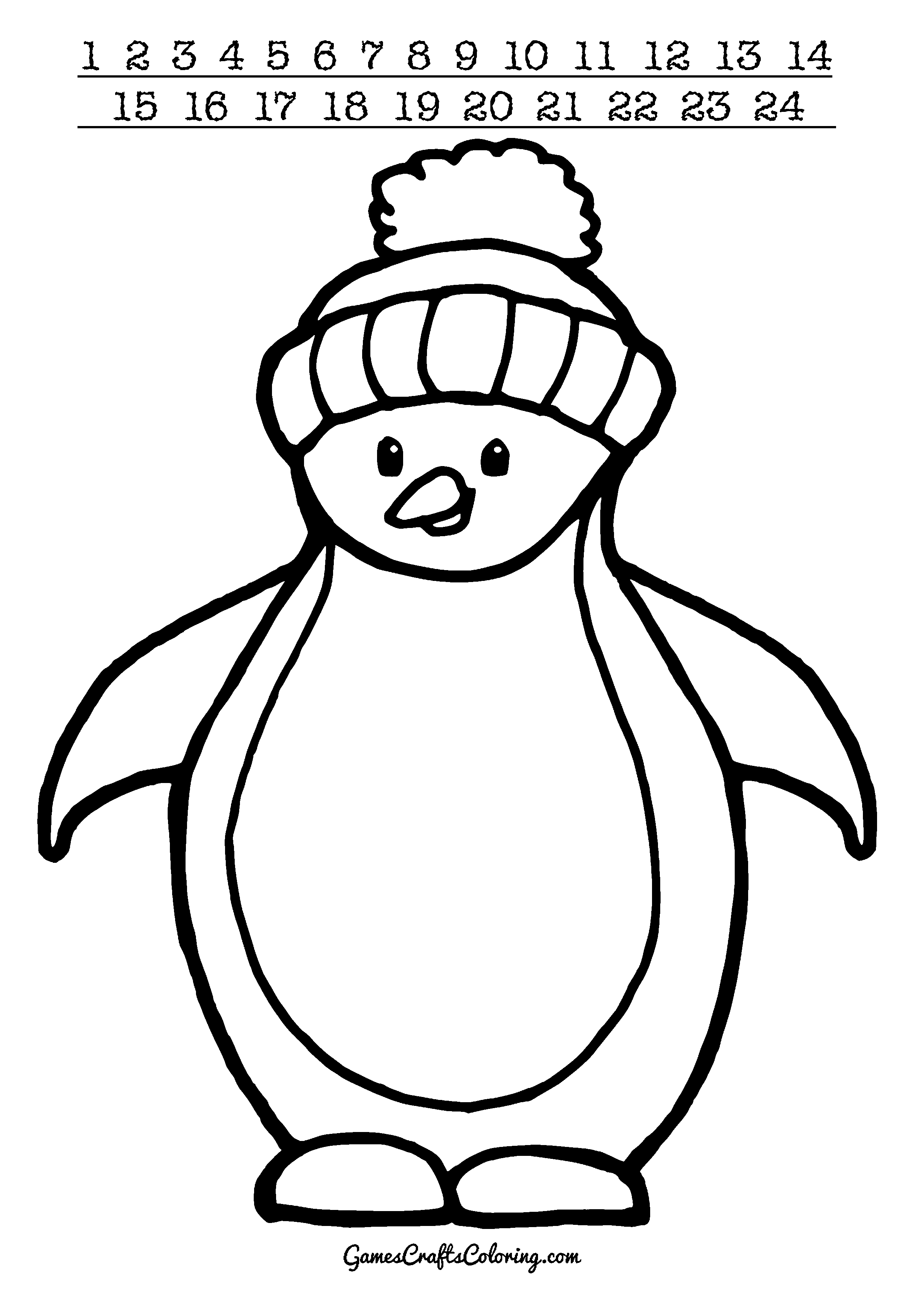 Printable Penguin