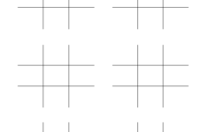 Printable Tic Tac Toe Boards