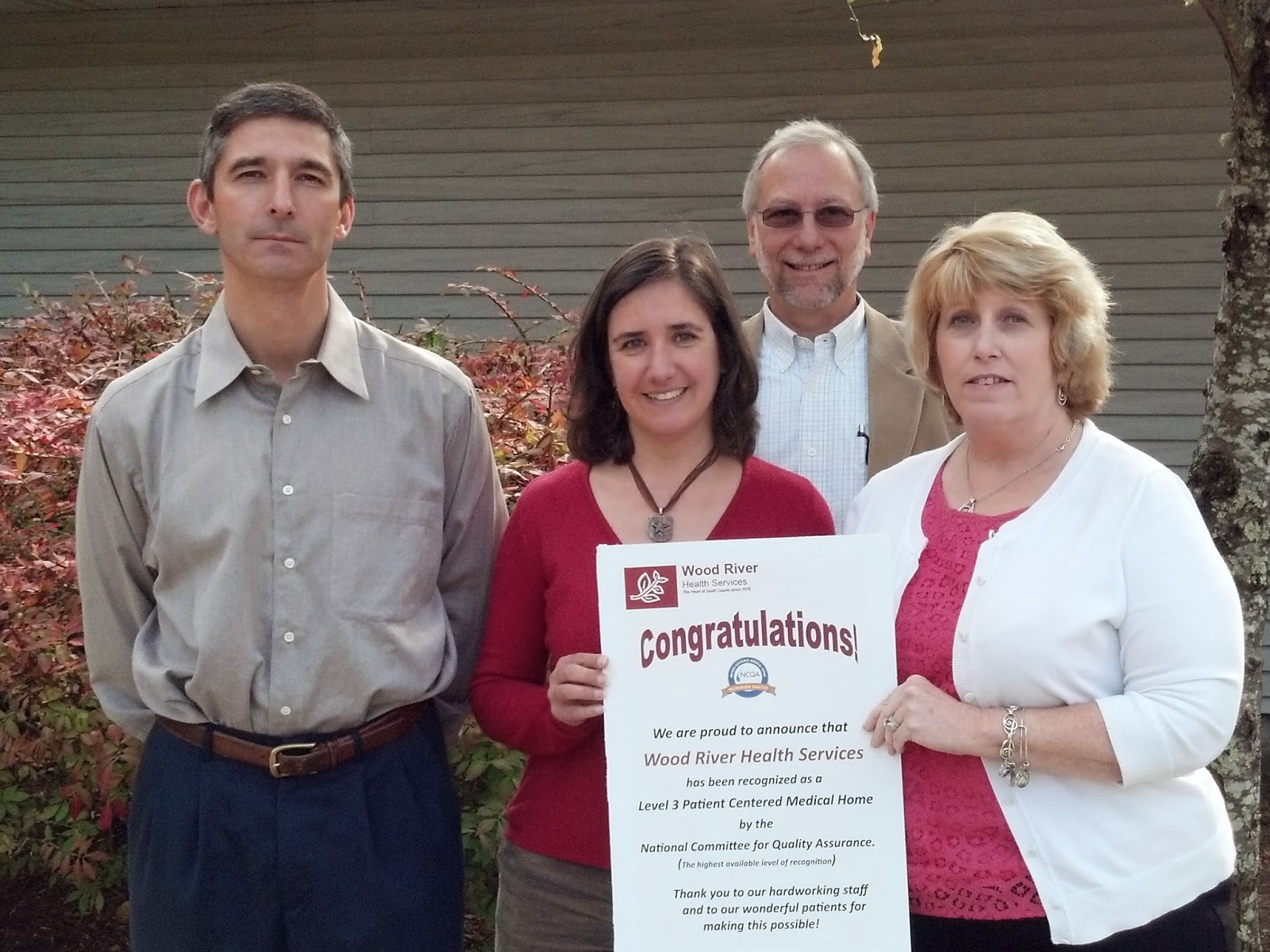 Progressive Charlestown Wood River Health Services Earns National