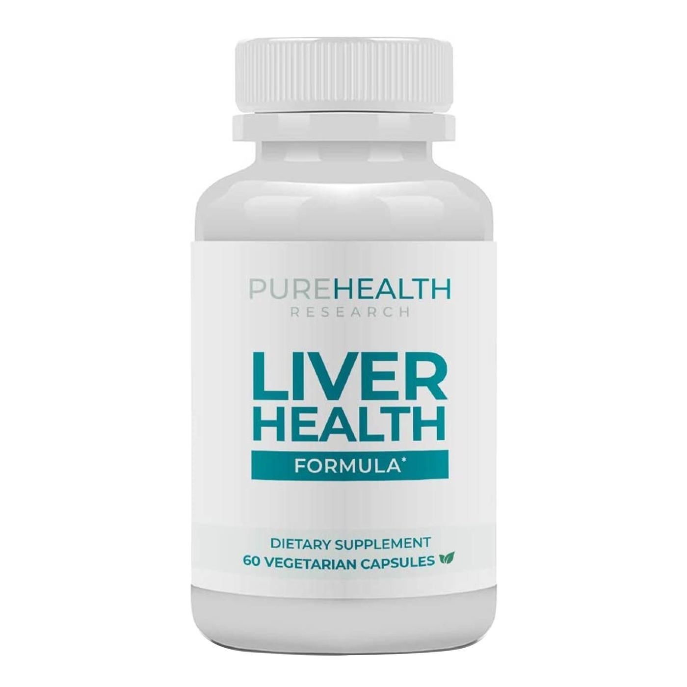 PureHealth Research Liver Health Formula 60 Vegetarian Capsules