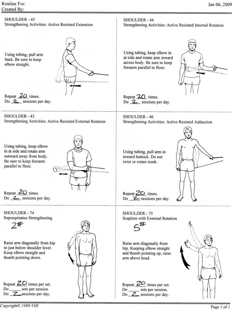 Rotator Cuff Exercises