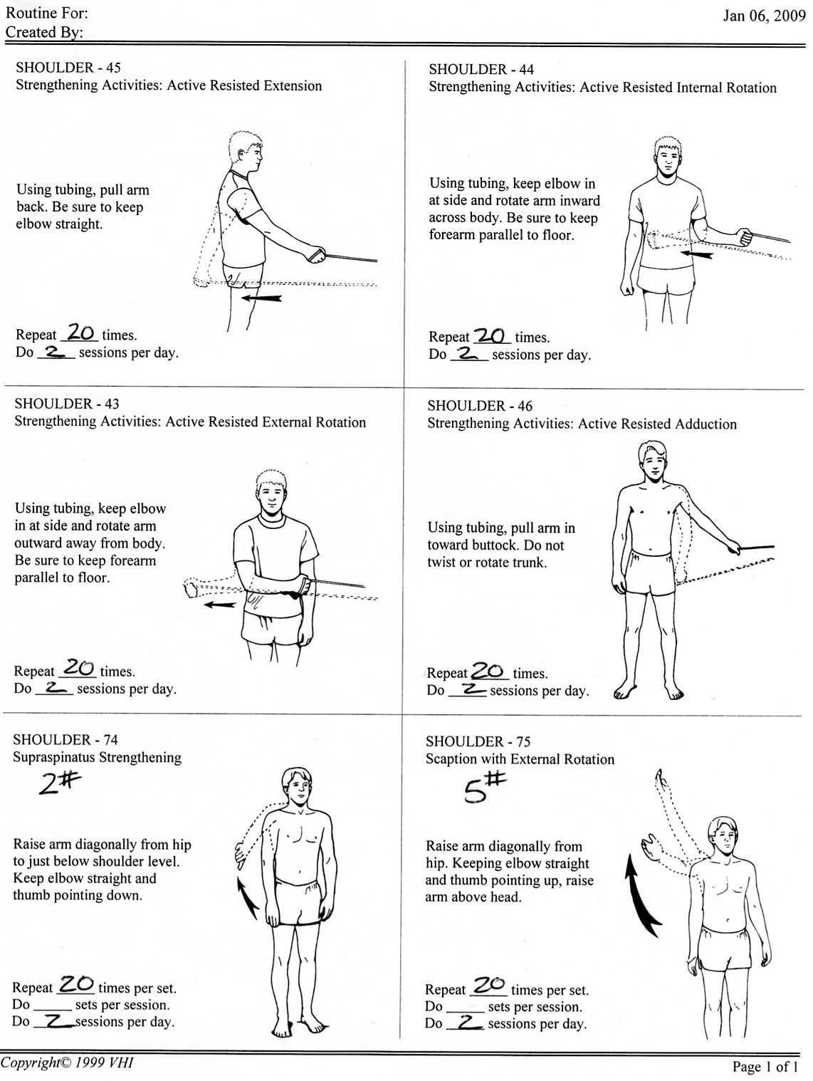 Rotator Cuff Exercises