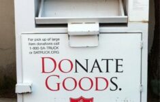 Salvation Army Drop Box On Site Yelp